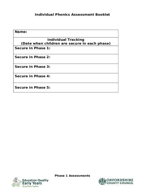 Phonics Assessment: Don’t Assume – Assess!